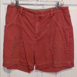 VINEYARD VINES M’s 34 Coral Corded Shorts (flaw)
